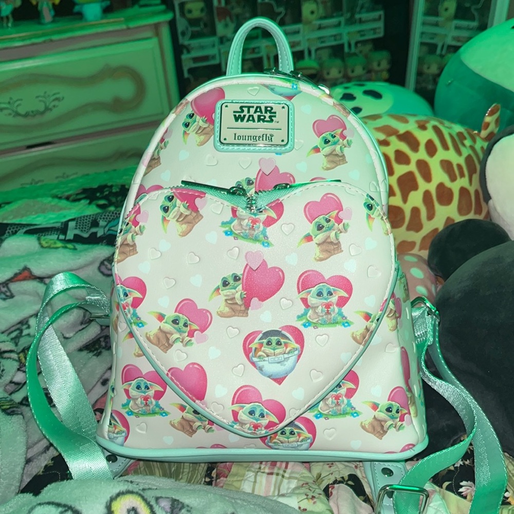Baby Yoda Loungefly Mini Backpack